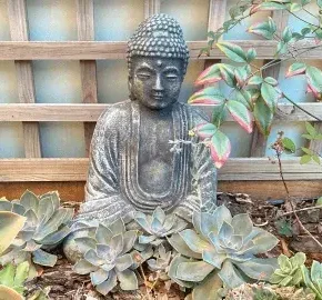 Buddha in the garden